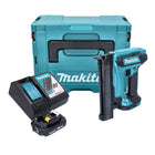 Makita DFN 350 RA1J cordless upright nailer 18 V 15 - 35 mm + 1x rechargeable battery 2.0 Ah + charger + Makpac