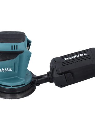 Makita DBO 180 RT1J Akku Exzenterschleifer 18 V 125 mm + 1x Akku 5,0 Ah + Ladegerät + 50x Schleifpapier K 320 + Makpac - Toolbrothers