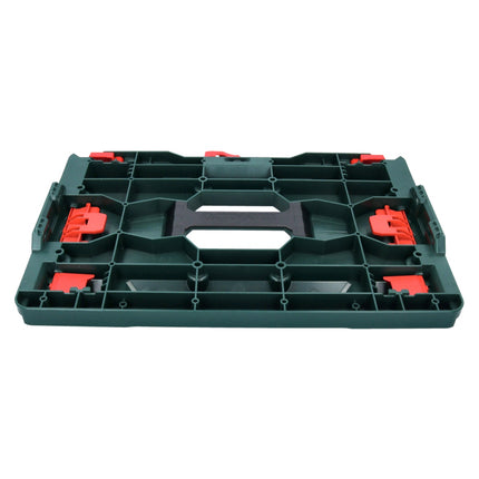 Metabo metaBOX Plaque multi-adaptatrice 447 x 300 x 60 mm pour MetaLOC / Systainer / Hikoki HIK / MAKPAC / L-BOXX / T-STAK (626900000)