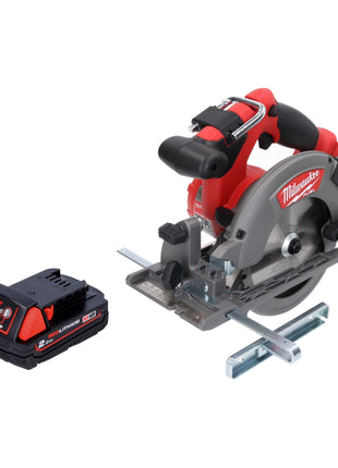 Milwaukee M18 CCS55-201 Cordless Circular Saw 165mm 18V + 1x Battery 2.0Ah - without charger