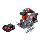 Milwaukee M18 CCS55-201 Cordless Circular Saw 165mm 18V + 1x Battery 2.0Ah - without charger