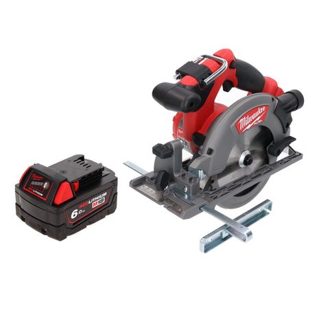 Milwaukee M18 CCS55-601 Scie circulaire sans fil 165mm 18V + 1x Batterie 6,0 Ah - sans chargeur