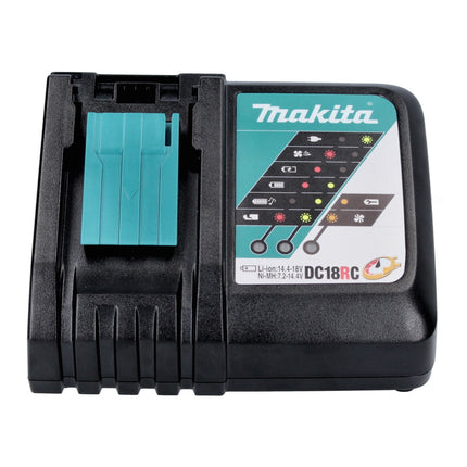 Makita Power Source Kit 18 V ( 197952-5 ) avec 2x BL 1830 B batterie rechargeable 3,0 Ah + DC 18 RC chargeur + Makpac