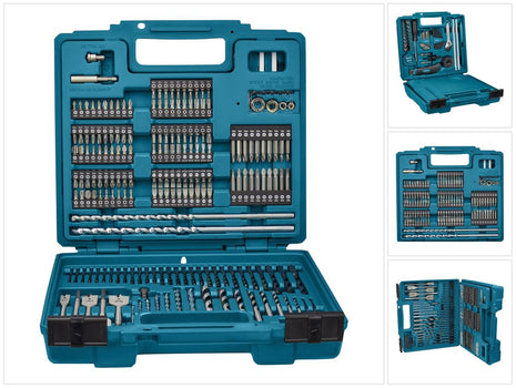 Makita Bit Drill Kit 256 pezzi ( E-11689 ) Bit / Trapani / Chiavi a bussola