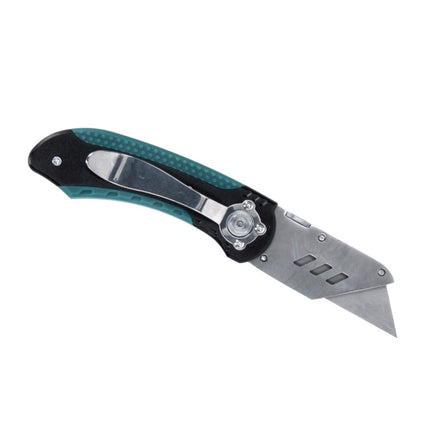 Navaja Makita Display Safety Plegable 12 piezas (E-11520-12) Cúter con mango antideslizante