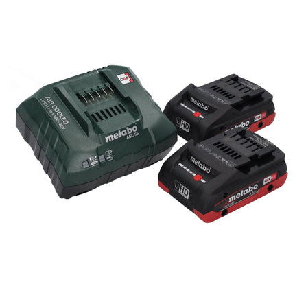 Collomix Xo 20 NC Akku Handrührwerk 18 V 40 l + WK 140 HF Rührer 140 mm + 2x Akku 4,0 Ah + Ladegerät