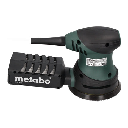 Lijadora rotorbital Metabo FSX 200 Intec 240 W 125 mm + 2x Toolbrothers TURTLE set de lijado + maletín