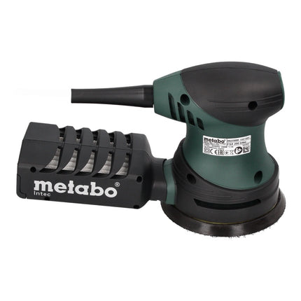 Lijadora rotorbital Metabo FSX 200 Intec 240 W 125 mm + 4x Toolbrothers TURTLE set de lijado + maletín