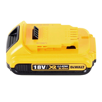 DeWalt DCS 571 Scie circulaire à main sans fil 18 V 115 mm Brushless+ 1x batterie 2,0 Ah + TSTAK - sans chargeur