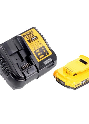 Scie circulaire sur batterie DeWalt DCS 571 D1 18 V 115 mm sans balai + 1x batterie 2,0 Ah + chargeur + TSTAK