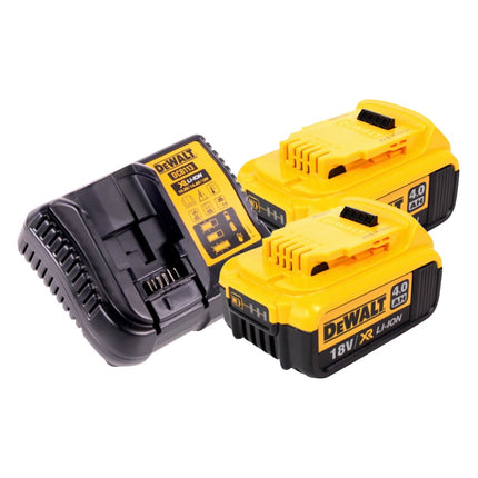 DeWalt DCS 571 M2 Scie circulaire portative sans fil 18 V 115 mm Brushless + 2x batterie 4,0 Ah + chargeur + TSTAK