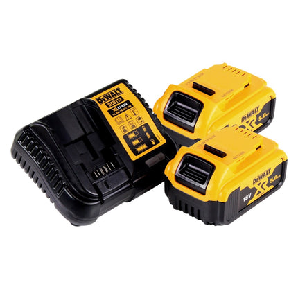 DeWalt DCS 571 P2 Scie circulaire à main sans fil 18 V 115 mm Brushless + 2x batterie 5,0 Ah + chargeur + TSTAK