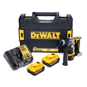 DeWalt DCH 172 M2 Akku Bohrhammer 18 V 16 mm 1,4 Joule SDS plus Brushless + 2x Akku 4,0 Ah + Ladegerät + TSTAK