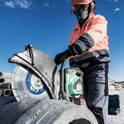 Bosch Expert MultiMaterial Disque à tronçonner diamanté, 350 x 3,3 x 25,40 mm, Diamond Technology -  pour scies sur table / scies à essence (2608900666)