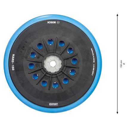 Bosch Expert Multihole Stützteller hart 150 mm ( 2608900011 ) für Exzenterschleifer