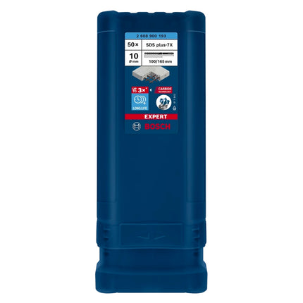 Bosch Expert Punte per foratura SDS plus 7X 10,0 x 165 mm 50 pz. ( 2608900193 )