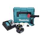 Makita DPV 300 RFJ Akku Schleifer Polierer 18 V 50 / 80 mm Brushless + 2x Akku 3,0 Ah + Ladegerät + Makpac - Toolbrothers