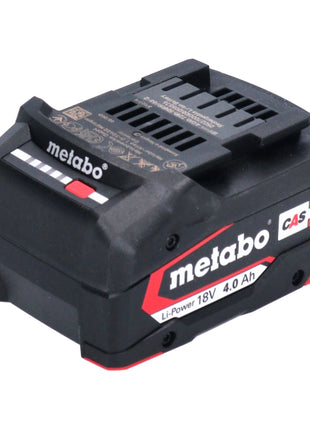 Metabo Batterie Li-Power 4,0Ah 18V CAS Li-Ion (625027000) avec indicateur de niveau de charge - successeur de 625591000