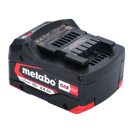 Metabo Li-Power Akkupack 18 V 4,0 Ah CAS Li-Ion Akku ( 625027000 ) mit Ladestandsanzeige - Nachfolger von 625591000
