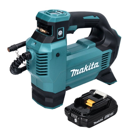 Makita DMP 181 A1 Akku Kompressor 18 V 11,1 bar + 1x Akku 2,0 Ah - ohne Ladegerät