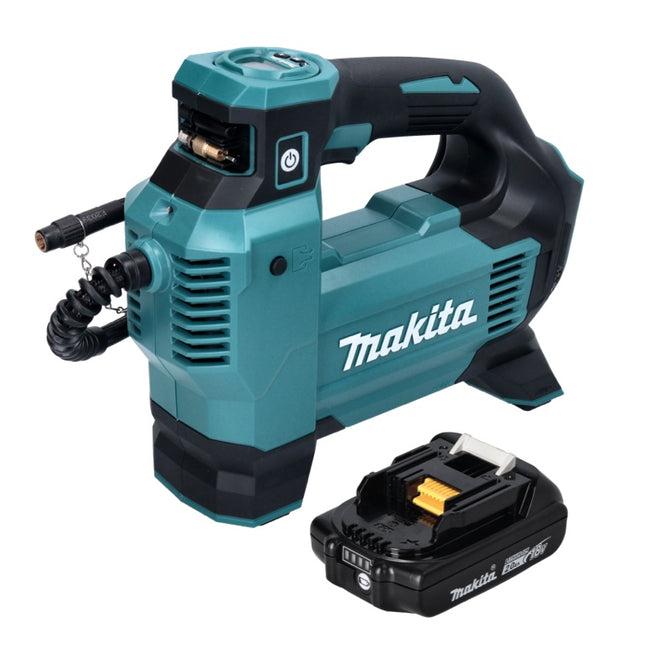 Compressore a batteria Makita DMP 181 A1 18 V 11,1 bar + 1x batteria ricaricabile 2,0 Ah - senza caricabatterie