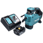 Makita DMP 181 RF1 compresor sin cable 18 V 11,1 bar + 1x batería recargable 3,0 Ah + cargador