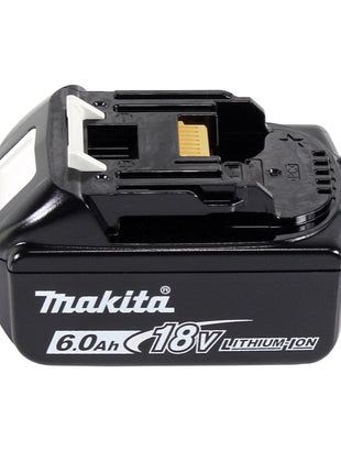 Compressore a batteria Makita DMP 181 G1 18 V 11,1 bar + 1x batteria ricaricabile 6,0 Ah - senza caricabatteria