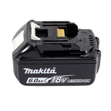Makita DMP 181 G1 cordless compressor 18 V 11.1 bar + 1x rechargeable battery 6.0 Ah - without charger