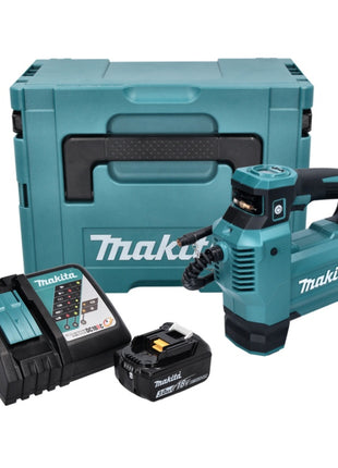 Makita DMP 181 RF1J Gonfleur sans fil 11.1 bar 18 V + 1x Batterie 3,0Ah + Chargeur + Coffret Makpac