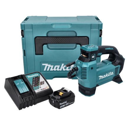 Makita DMP 181 RF1J compresor sin cable 18 V 11,1 bar + 1x batería recargable 3,0 Ah + cargador + Makpac