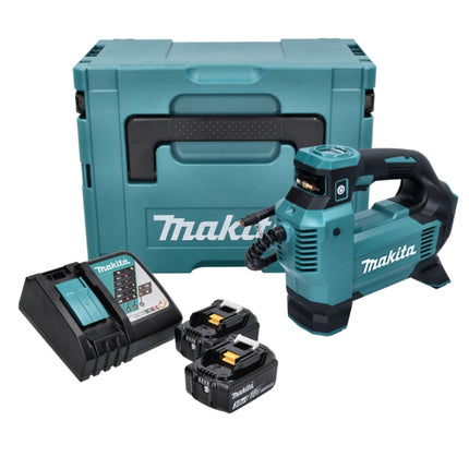 Compressore a batteria Makita DMP 181 RFJ 18 V 11,1 bar + 2x batteria ricaricabile 3,0 Ah + caricabatterie + Makpac