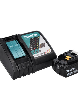 Makita DMP 181 RT1J Kompresor akumulatorowy 18 V 11,1 bar + 1x akumulator 5,0 Ah + ładowarka + Makpac