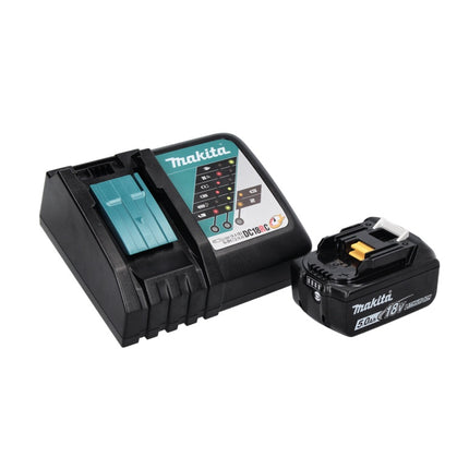 Makita DMP 181 RT1J Compresor sin cable 18 V 11,1 bar + 1x batería 5,0 Ah + cargador + Makpac