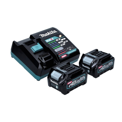 Makita GA 023 GD2 Meuleuse d'angle sans fil 40 V max. 125 mm Brushless XGT + 2x batterie 2,5 Ah + chargeur