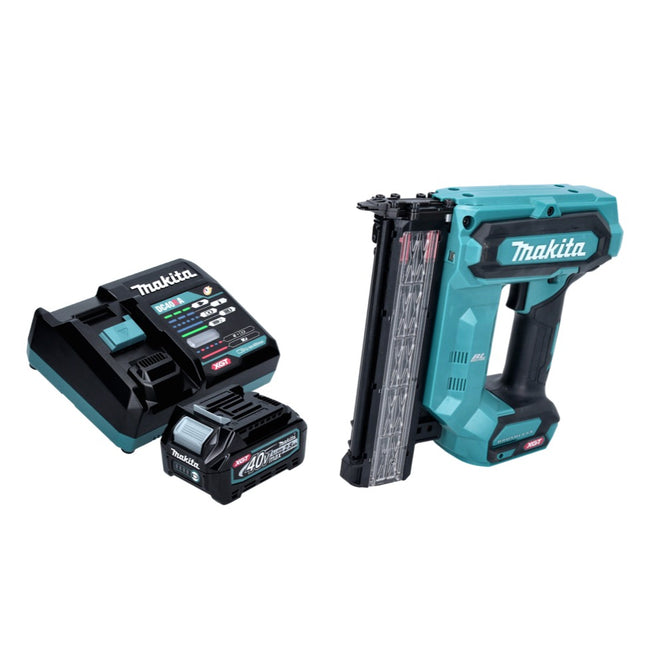 Makita FN 001 GD1 Cordless upsetting nailer 40 V max. XGT Brushless + 1x rechargeable battery 2.5 Ah + charger