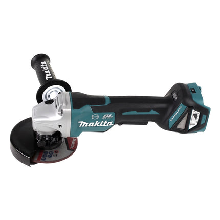 Makita DGA 517 RG1 cordless angle grinder 18 V 125 mm brushless + 1x rechargeable battery 6.0 Ah + charger