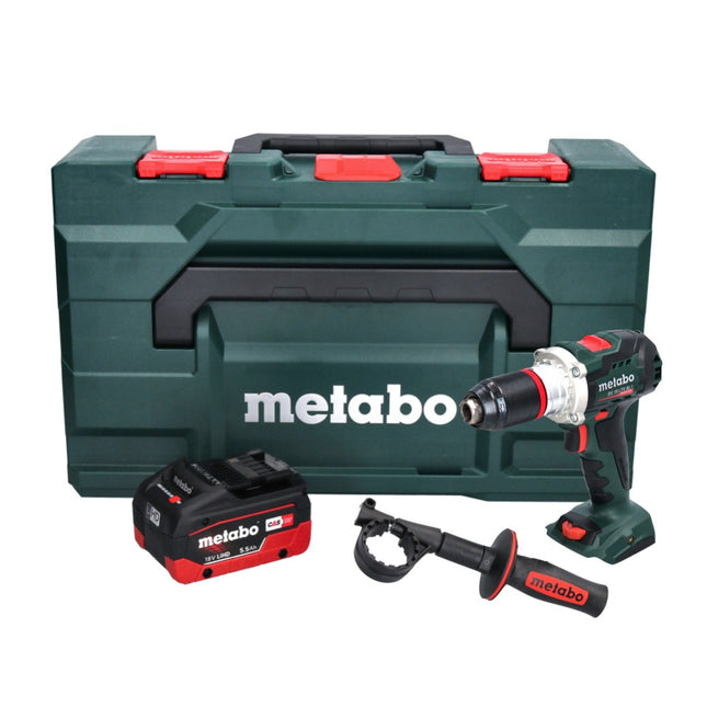 Metabo BS 18 LTX BL I Akku Bohrschrauber 18 V 130 Nm + 1x Akku 5,5 Ah + metaBOX - ohne Ladegerät - Toolbrothers