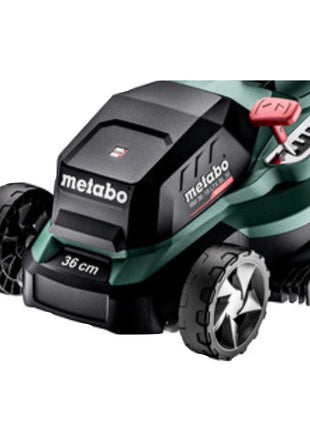 Metabo RM 36-18 LTX BL 36 Akku Rasenmäher 36 V ( 2x 18 V ) LTX Brushless + 2x Akku 10,0 Ah + Doppelladegerät - Toolbrothers