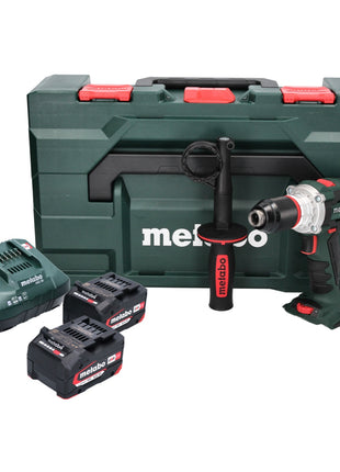 Metabo BS 18 LTX BL I taladro atornillador a batería 18 V 120 Nm sin escobillas (602358500) + 2x batería 4,0 Ah + cargador + metaBOX