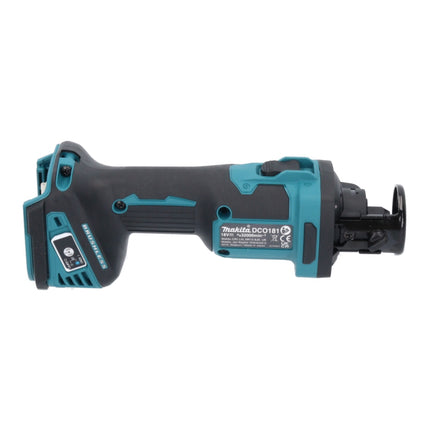 Makita DCO 181 A1 Cortadora rotativa sin cable 18 V 32000 rpm sin escobillas + 1x batería recargable 2,0 Ah - sin cargador