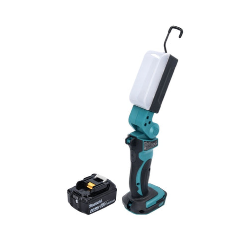 Makita DML 801 M1 X Lampe LED sans fil Lampe de travail 18 V 240 lm + diffuseur + 1x batterie 4,0 Ah - sans chargeur