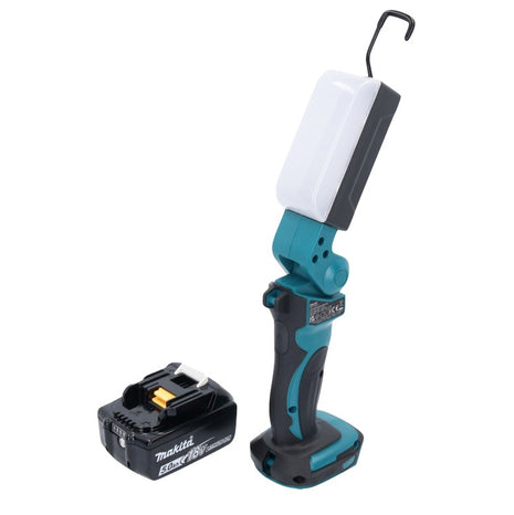 Makita DML801T1X LED Torch 240lm 18V + 1x Battery 5.0 Ah + Diffuser - without charger