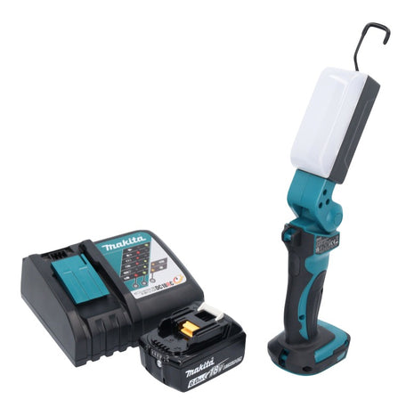 Makita DML801RG1X LED Torch 240 lm 18 V + 1x Battery 6.0 Ah + Charger + Diffuser