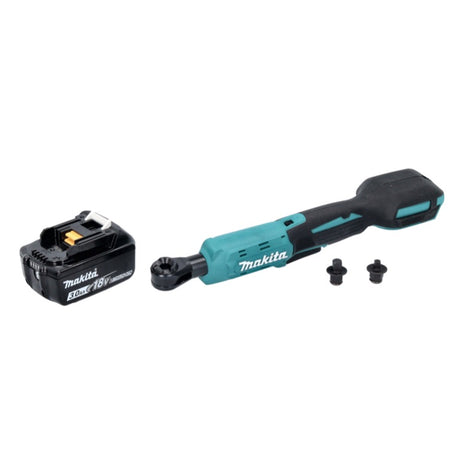 Makita DWR 180 F1 cordless ratchet screwdriver 18 V 47.5 Nm 1/4" 3/8" + 1x rechargeable battery 3.0 Ah - without charger