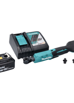 Makita DWR 180 RG1 Akku Ratschenschrauber 18 V 47,5 Nm 1/4" 3/8" + 1x Akku 6,0 Ah + Ladegerät