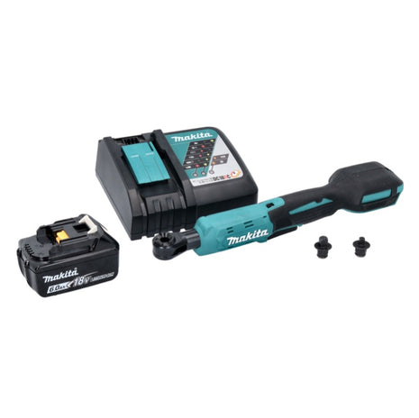 Makita DWR 180 RG1 cordless ratchet screwdriver 18 V 47.5 Nm 1/4" 3/8" + 1x rechargeable battery 6.0 Ah + charger