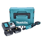 Makita DWR 180 RFJ cordless ratchet screwdriver 18 V 47.5 Nm 1/4