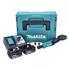 Makita DWR 180 RGJ cordless ratchet screwdriver 18 V 47.5 Nm 1/4