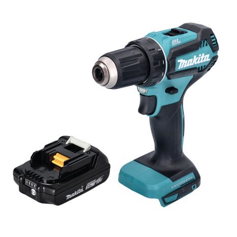 Makita DDF 485 A1 cordless drill driver 18 V 50 Nm brushless + 1x rechargeable battery 2.0 Ah - without charger