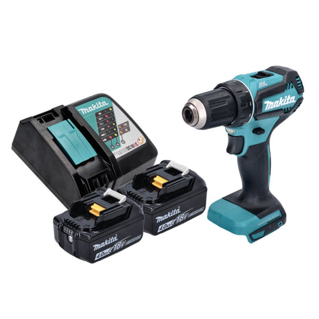 Makita DDF 485 RM Akku Bohrschrauber 18 V 50 Nm Brushless + 2x Akku 4,0 Ah + Ladegerät - Toolbrothers